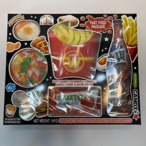 پک فست‌فودی پاستیل