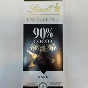 شکلات تلخ لینت ۹۰ درصد